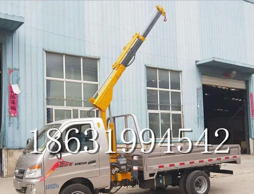 平顺县车载吊机出租全电动液压吊机车载吊机仓库小型自走可移动式出租1吨电动吊机